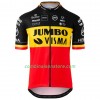 Combinaison Cycliste + Cuissard à Bretelles 2020 Team Jumbo-Visma Championnats de Belgique N001